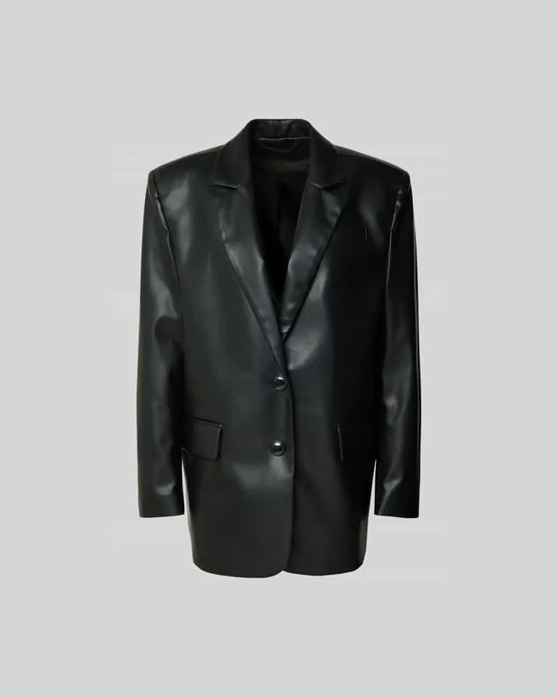 STAND Blazer mit Reverskragen Black