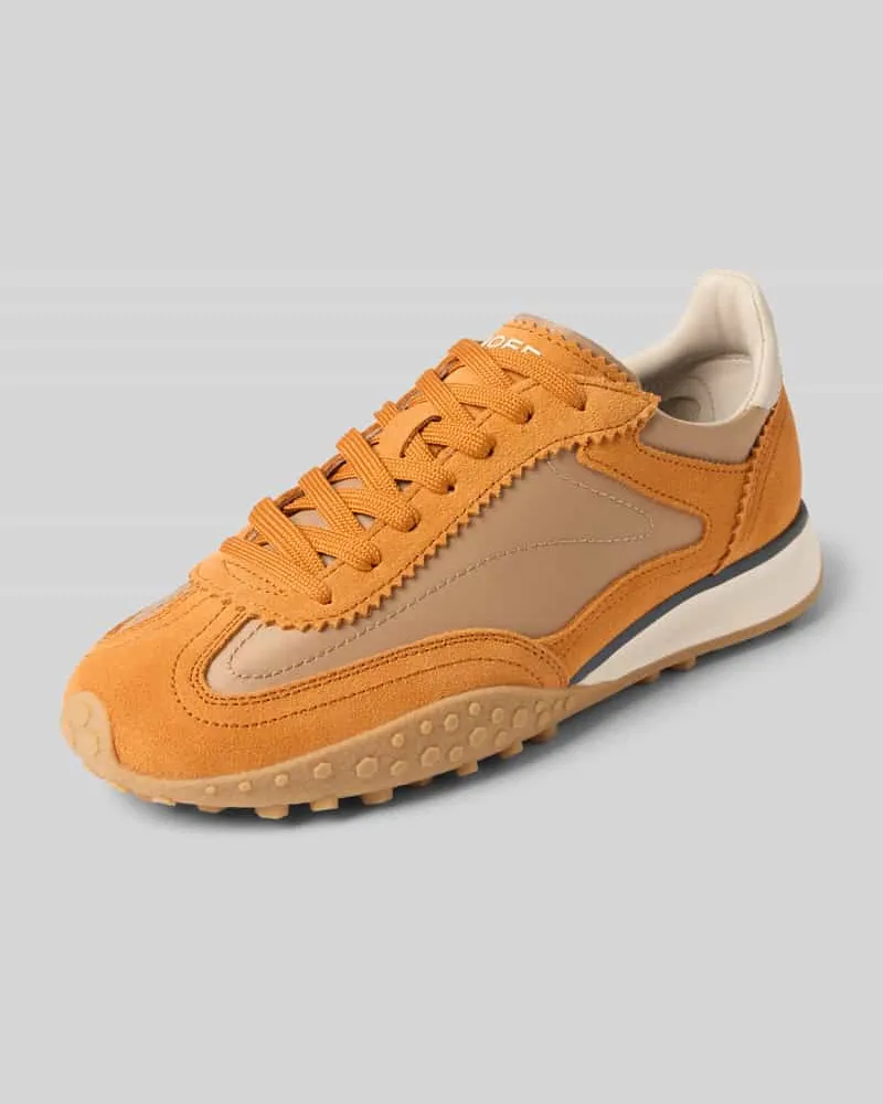 HOFF Sneaker mit Label-Detail und Schnürverschluss Orange