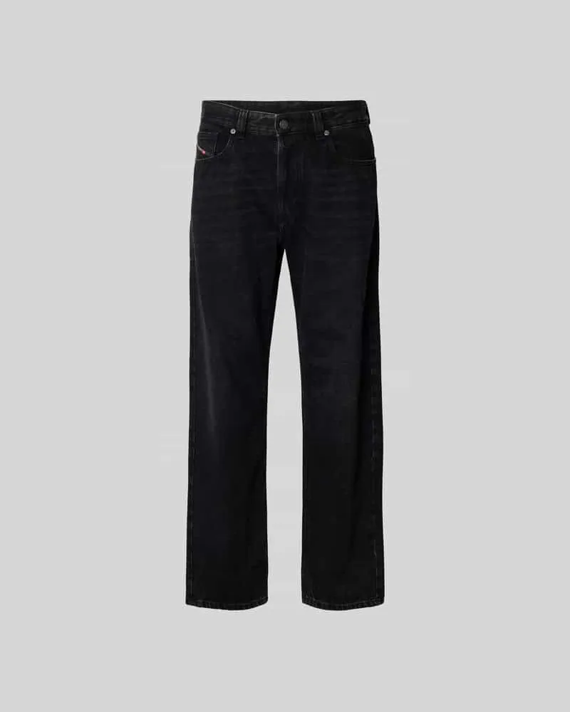 Diesel Loose Fit Jeans mit Lyocell-Anteil Black