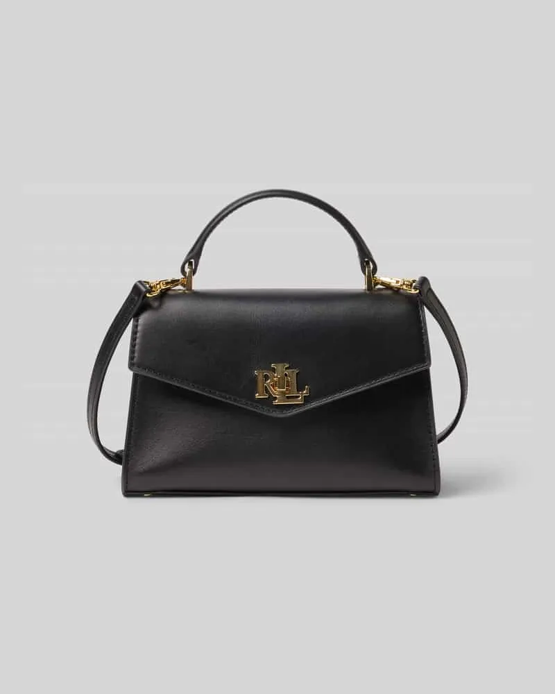 Ralph Lauren Satchel Bag mit Label-Detail Modell 'FARRAH Black