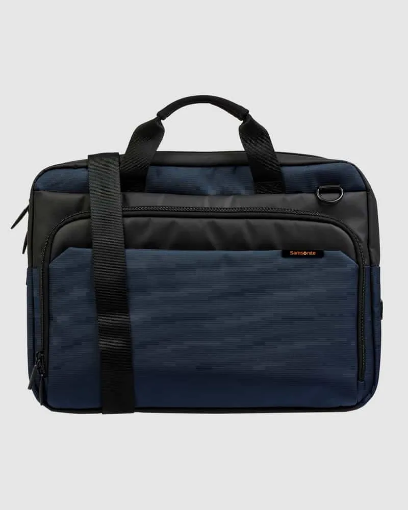 Samsonite Laptoptasche mit USB-Ladekabel Modell 'Mysight Blau