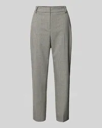 Tommy Hilfiger Slim Fit Straight Leg Culotte mit Glencheck-Muster Hellgrau