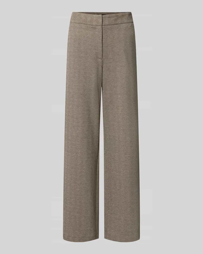 S.Oliver Weite Hose mit Viskose-Anteil Taupe