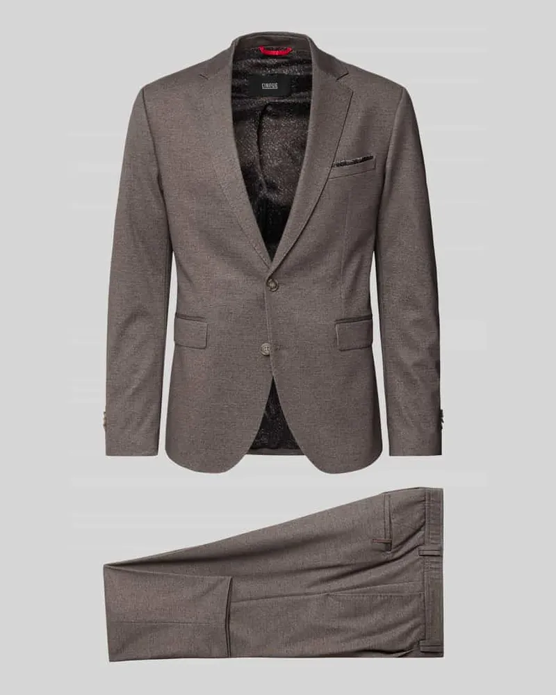 cinque Regular Fit Anzug mit Viskose-Anteil Modell 'Ponza Hazel