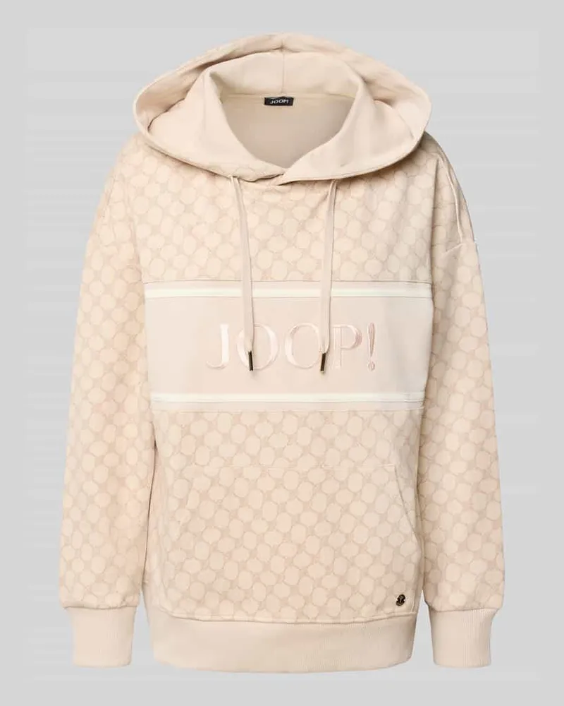 JOOP! Hoodie mit Känguru-Tasche Mittelbraun