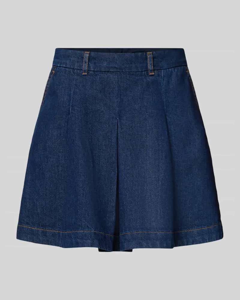 Marc O'Polo Ausgestellter Jeansrock aus reiner Baumwolle Jeansblau
