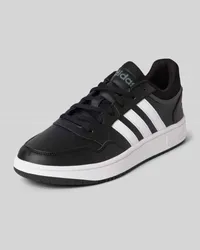 adidas Sneaker mit Schnürverschluss Modell 'HOOPS Black