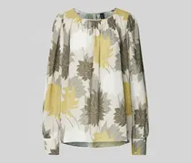 Relaxed Fit Bluse mit Rundhalsausschnitt