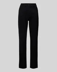 Brax Slim Fit Jeans mit Gürtelschlaufen Modell 'Style.Carola Thermo Black