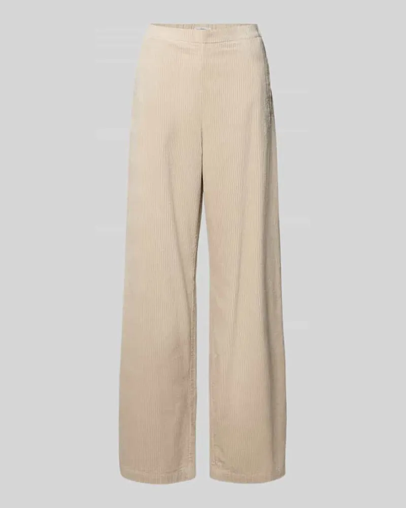 Marc O'Polo Straight Fit Cordhose aus reiner Baumwolle Offwhite