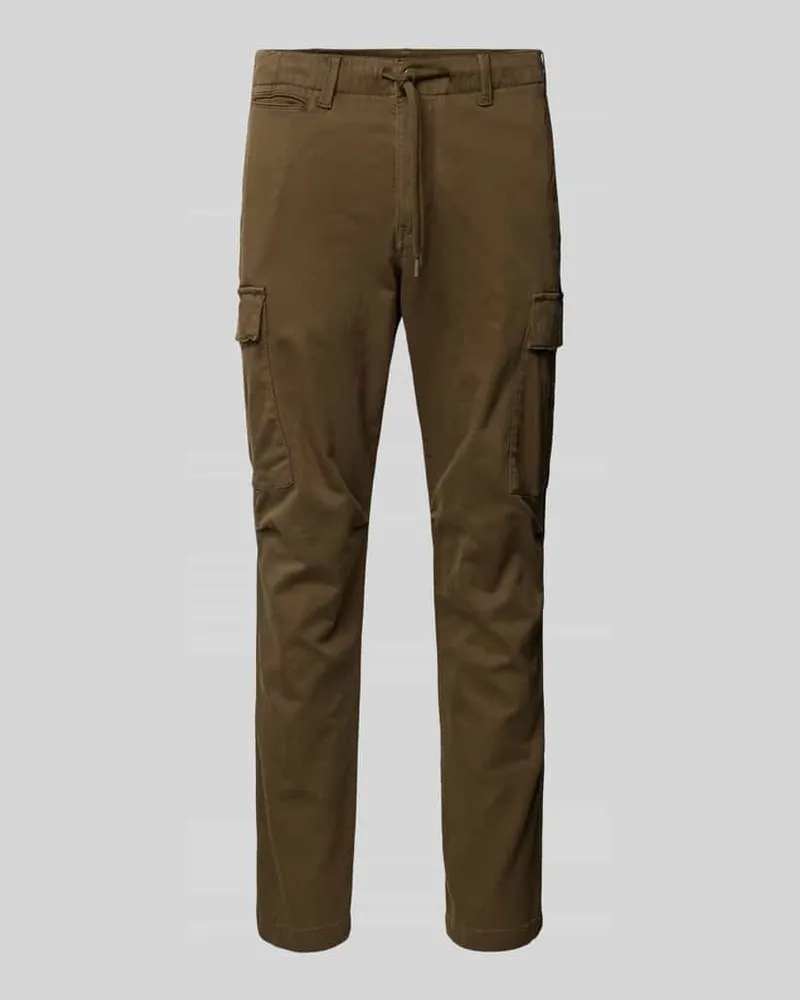 Ralph Lauren Cargohose mit Label-Detail Oliv