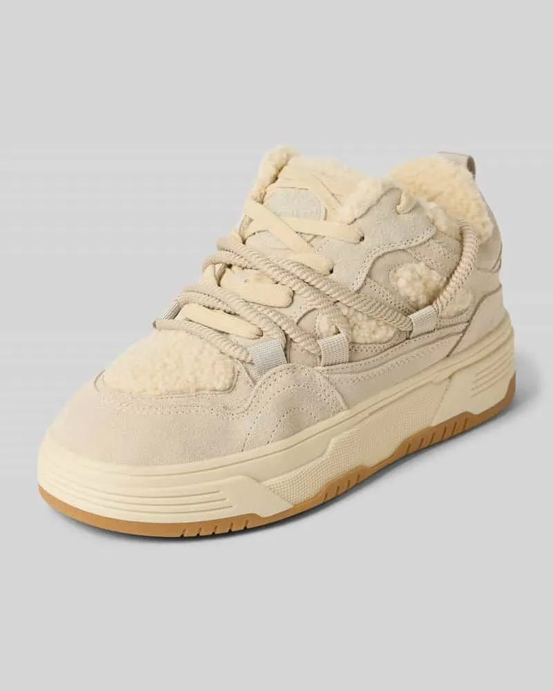 Steve Madden Sneaker mit Schnürverschluss Taupe