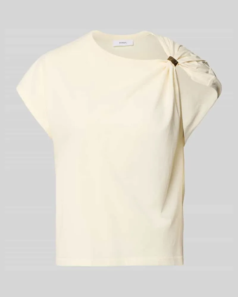 ba&sh T-Shirt im One-Shoulder-Look Modell 'ALLIA Ecru
