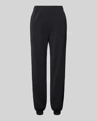 EA7 Sweatpants mit elastischem Bund Black