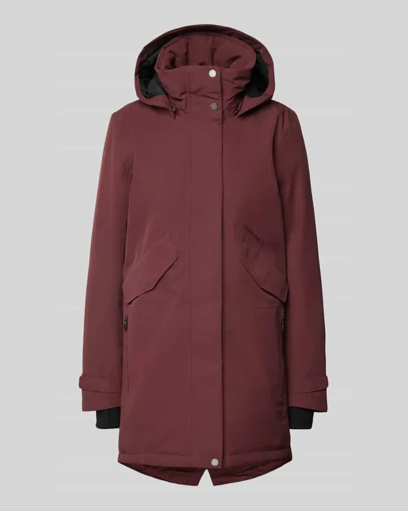 Didriksons 1913 Parka mit Reißverschlusstaschen Modell 'INDRA Bordeaux