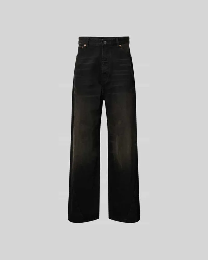 VETEMENTS Slim Fit Anzugsakko mit Woll-Anteil Modell 'SLIM-MAX LANO Anthrazit