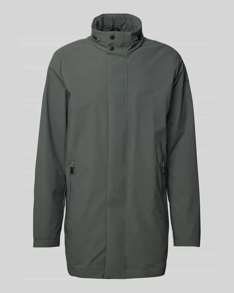 Geox Jacke mit Stehkragen Modell 'Car Oliv