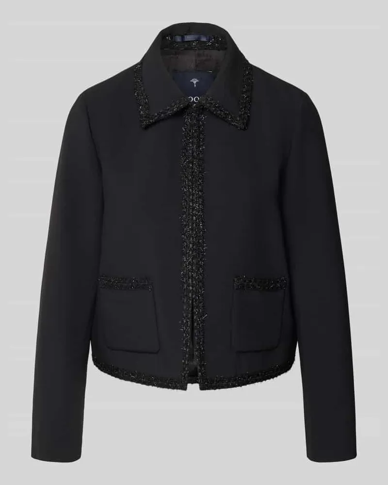 JOOP! Regular Fit Blazer mit aufgesetzten Taschen Modell 'Jady Black