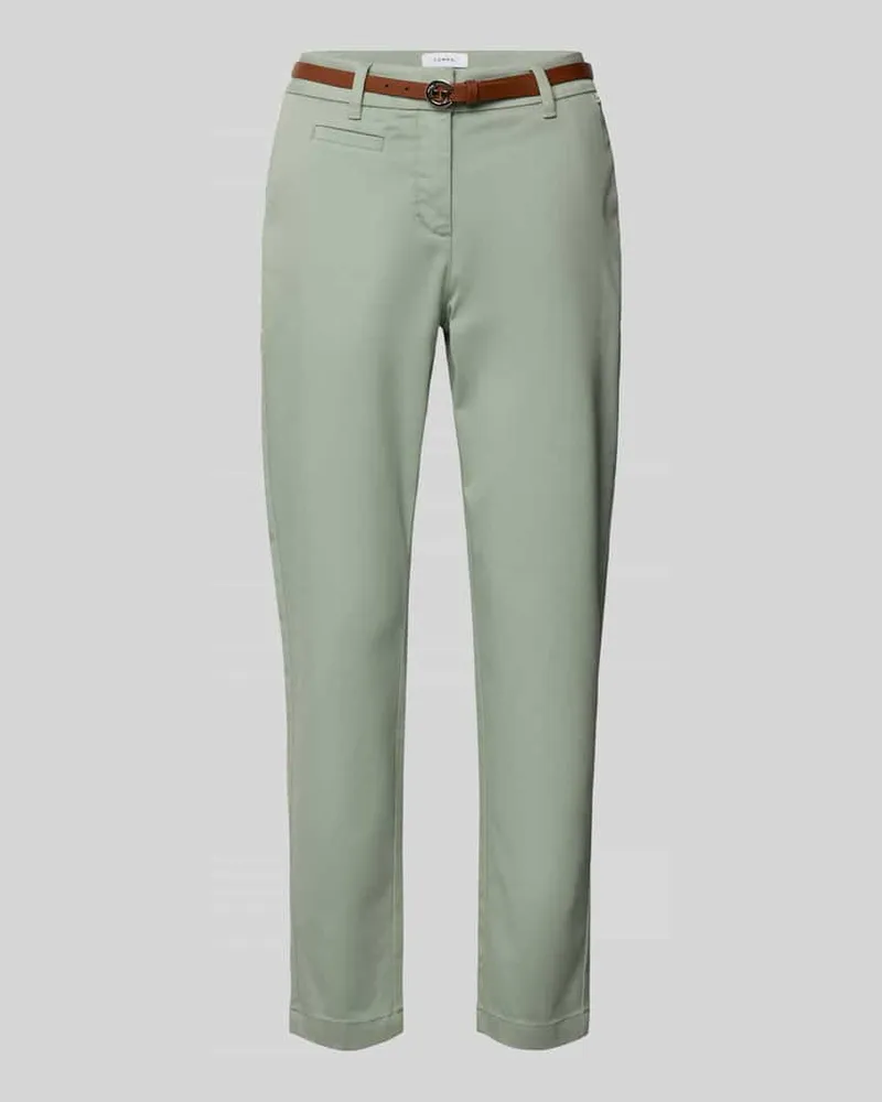 COMMA Stoffhose mit Eingrifftaschen Mint