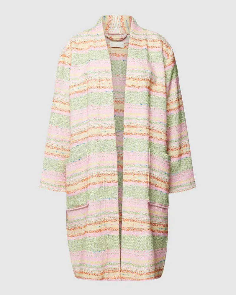 Milano Italy Mantel in Bouclé-Optik Pink