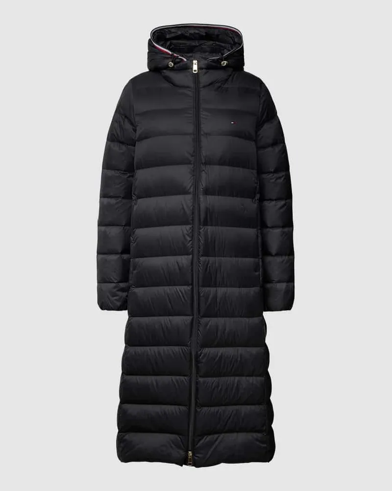 Tommy Hilfiger Daunenmantel mit Kapuze Black