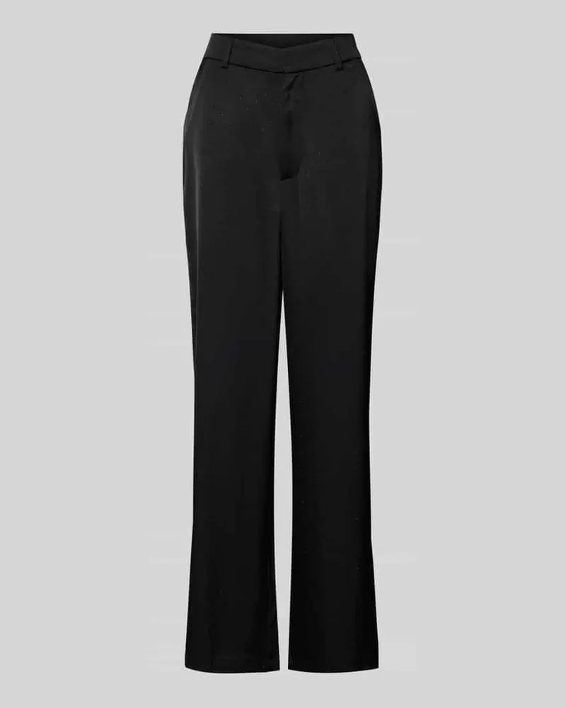 Neo Noir Stoffhose mit Gesäßtaschen Modell 'Emmet Black