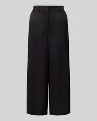 Marc O'Polo Wide Leg Culotte mit Gürtelschlaufen Black