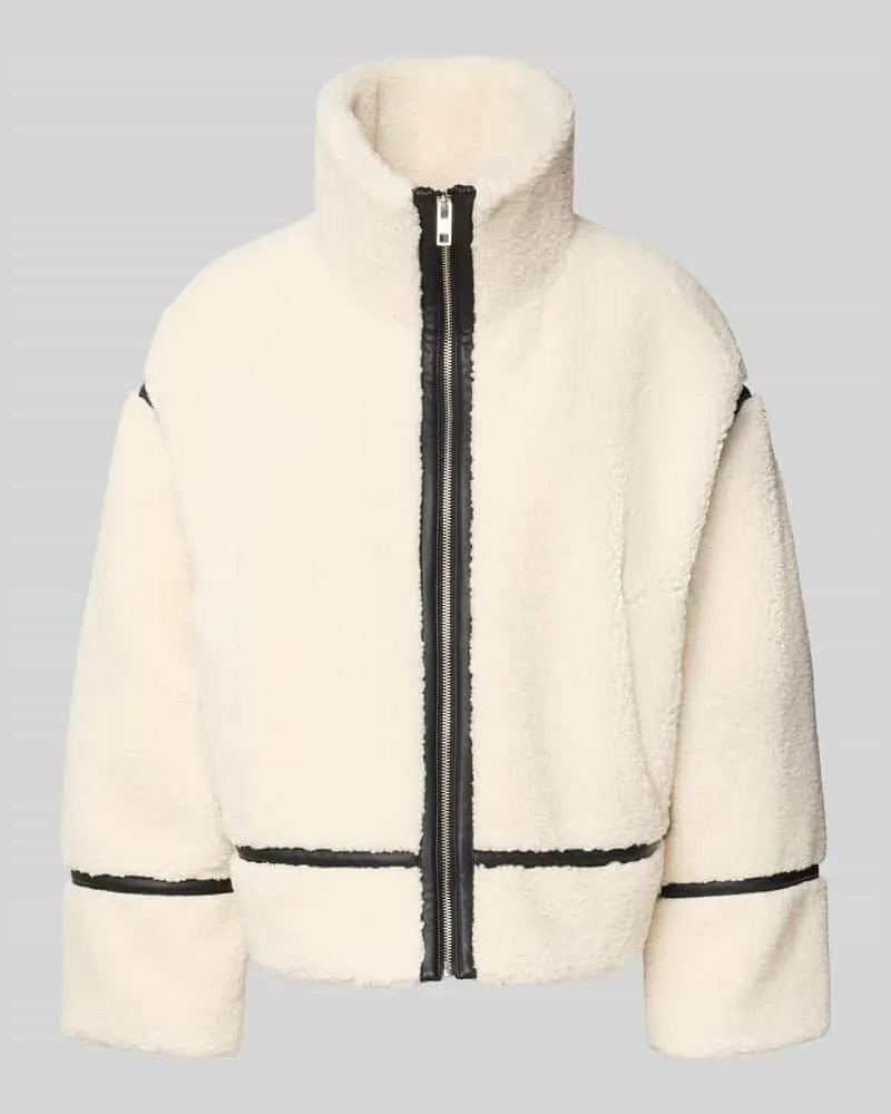JAKE*S Jacke mit Stehkragen Ecru