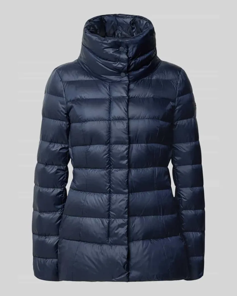 Peuterey Steppjacke mit Eingrifftaschen Dunkelblau