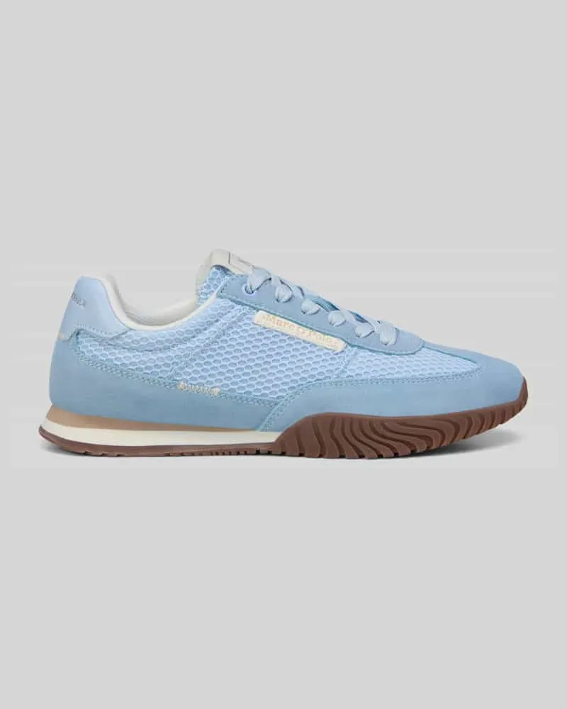 Marc O'Polo Low Top Sneaker Modell 'Gustafina Hellblau