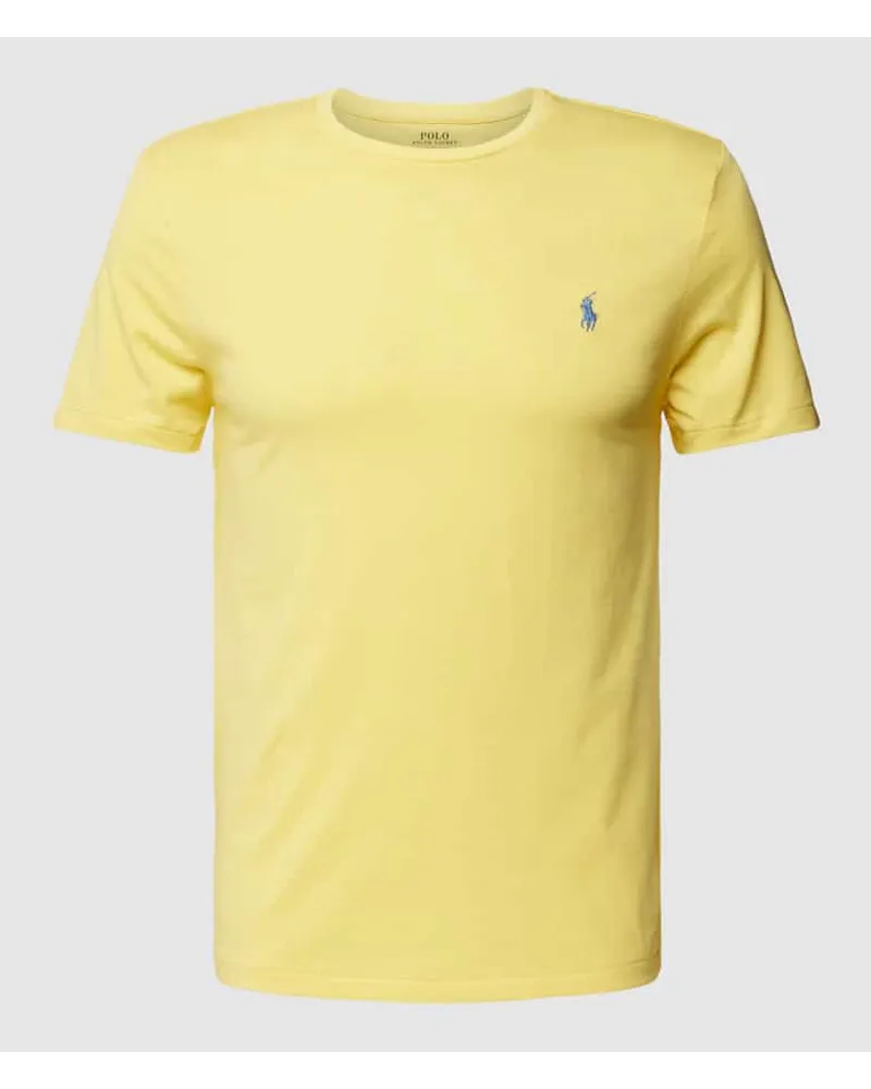 Ralph Lauren T-Shirt mit Rundhalsausschnitt Gelb