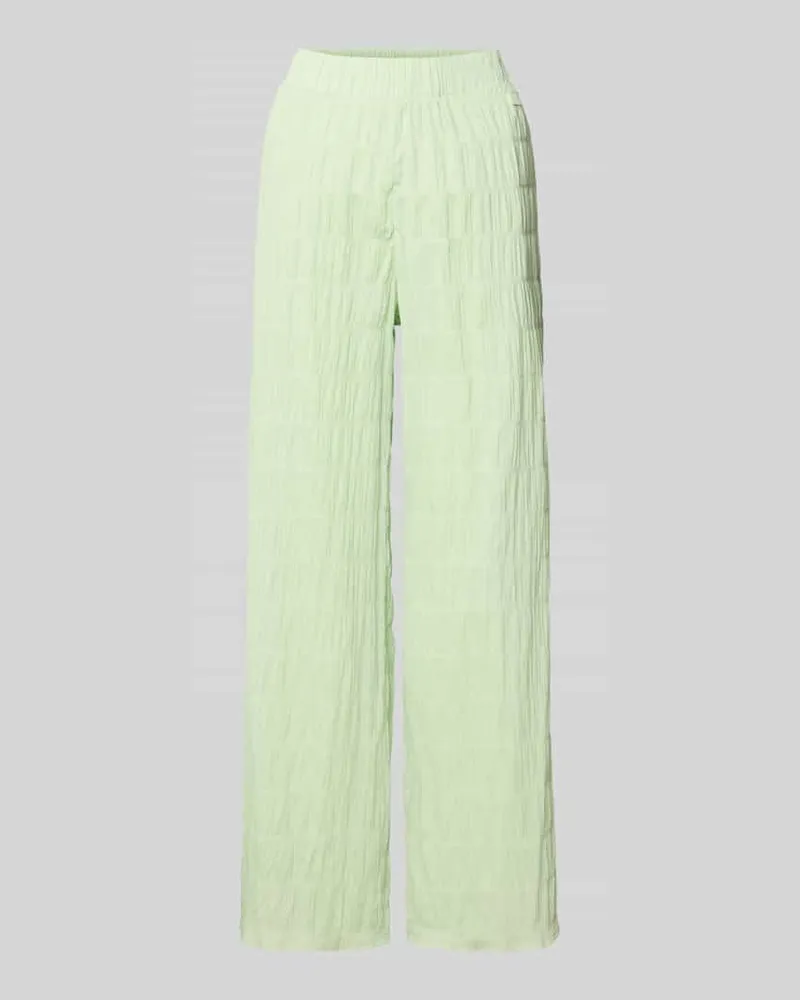 OH APRIL Hose mit Strukturmuster und elastischem Bund Modell 'Floris Mint