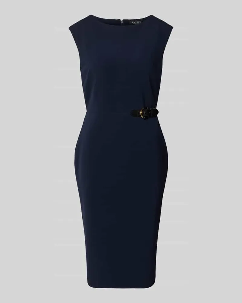 Ralph Lauren Knielanges Etuikleid Modell 'JAVILLA Marine