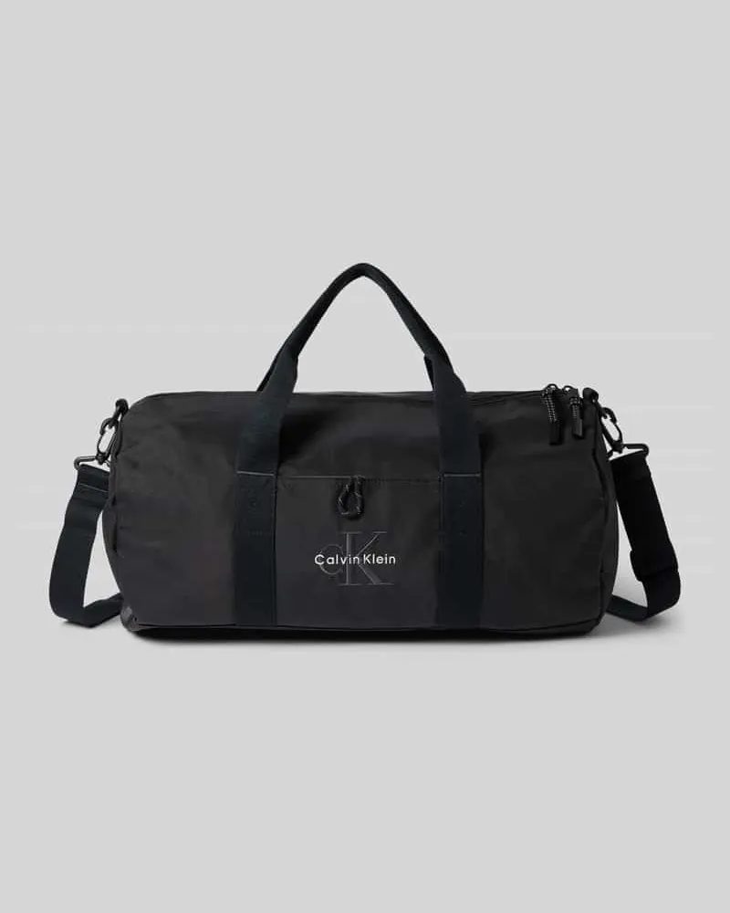 Calvin Klein Weekender mit Label-Stitching Black