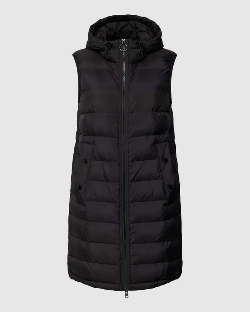 Marc Cain Regular Fit Weste mit Daunen-Feder-Füllung Black