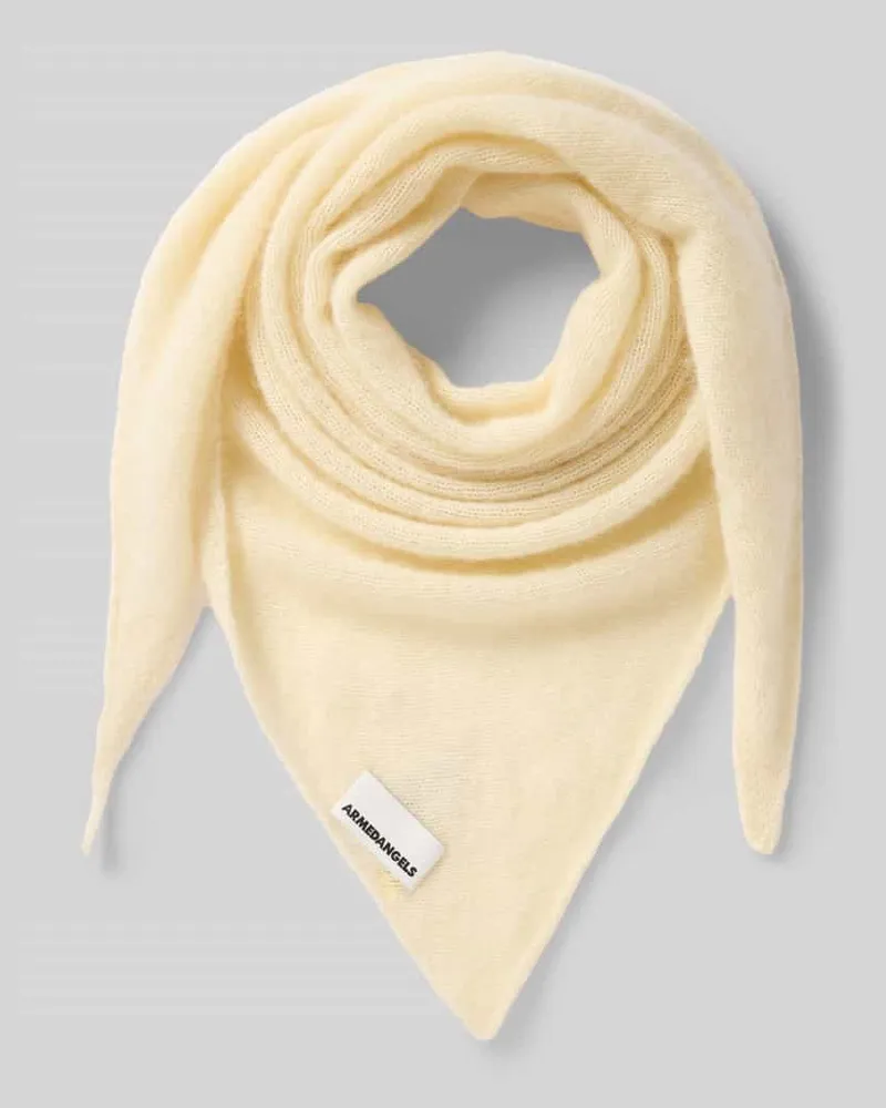 Armedangels Schal aus reiner Wolle Modell 'BRYANAA Offwhite