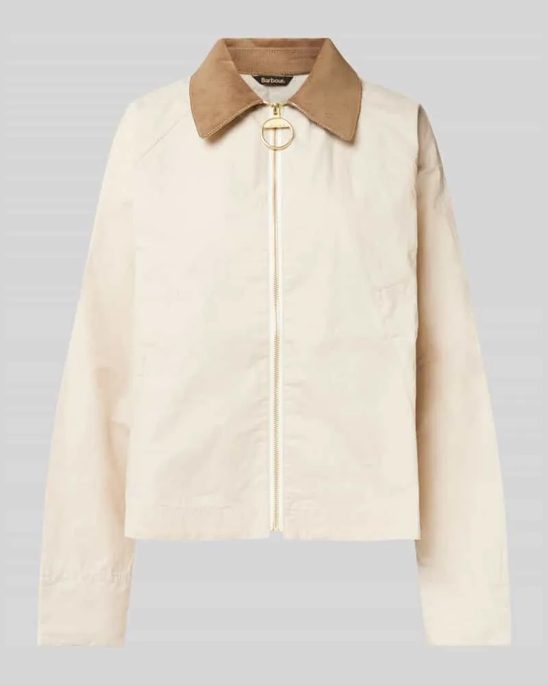 Barbour Jacke mit Leistentaschen Modell 'CATLIN Sand