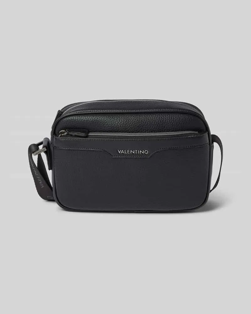 Valentino Garavani Handtasche mit Label-Applikation Modell 'EFEO Black