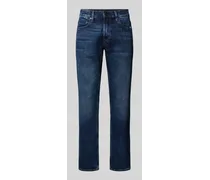 Straight Fit Jeans mit Eingrifftaschen Modell 'Mosa
