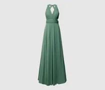 Abendkleid mit Taillenband