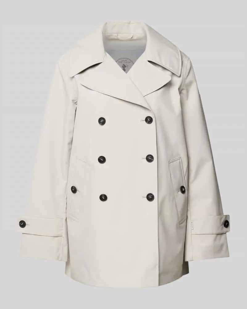 Save The Duck Jacke mit Reverskragen Kitt