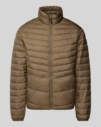 Jack & Jones Steppjacke mit Stehkragen Modell 'STATE Oliv