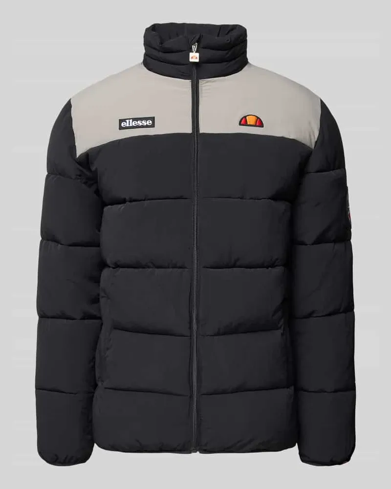 Ellesse Steppjacke mit Reißverschluss Modell 'NEBULA Black