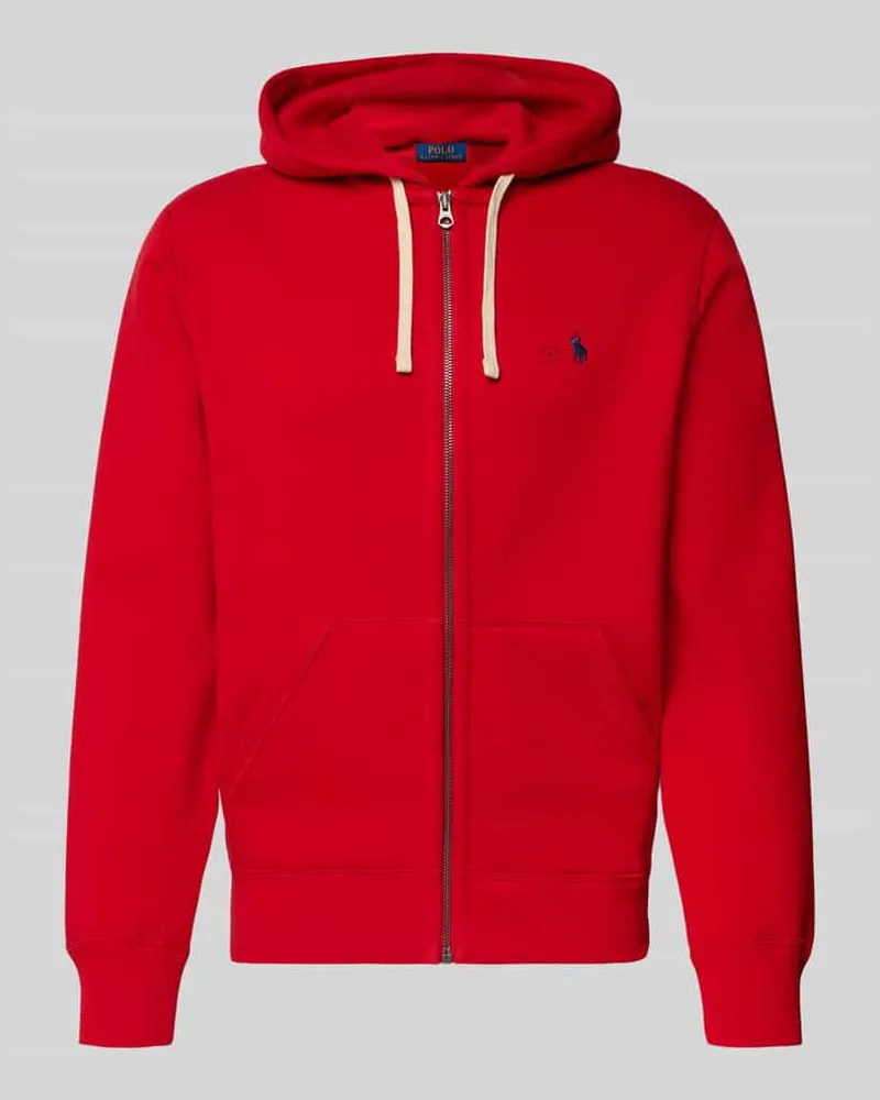 Ralph Lauren Sweatjacke mit Kapuze Rot