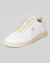 Gant Sneaker aus Leder mit Schnürung Weiss