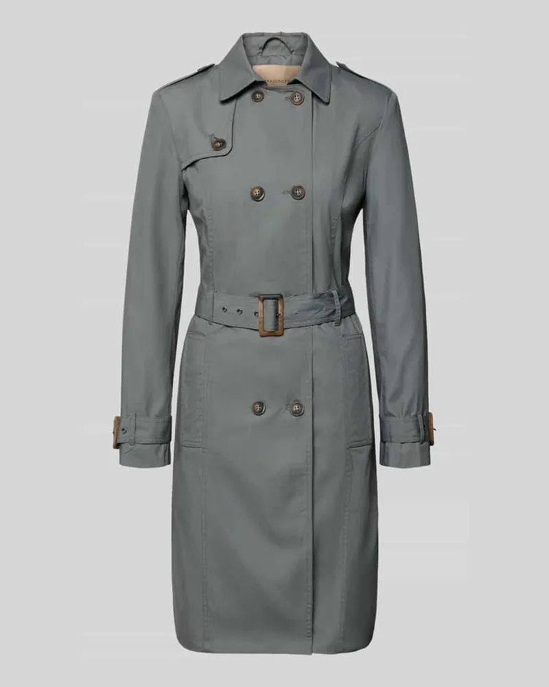 Soyaconcept Regular Fit Mantel mit Umlegekragen Modell 'Lora Schilf