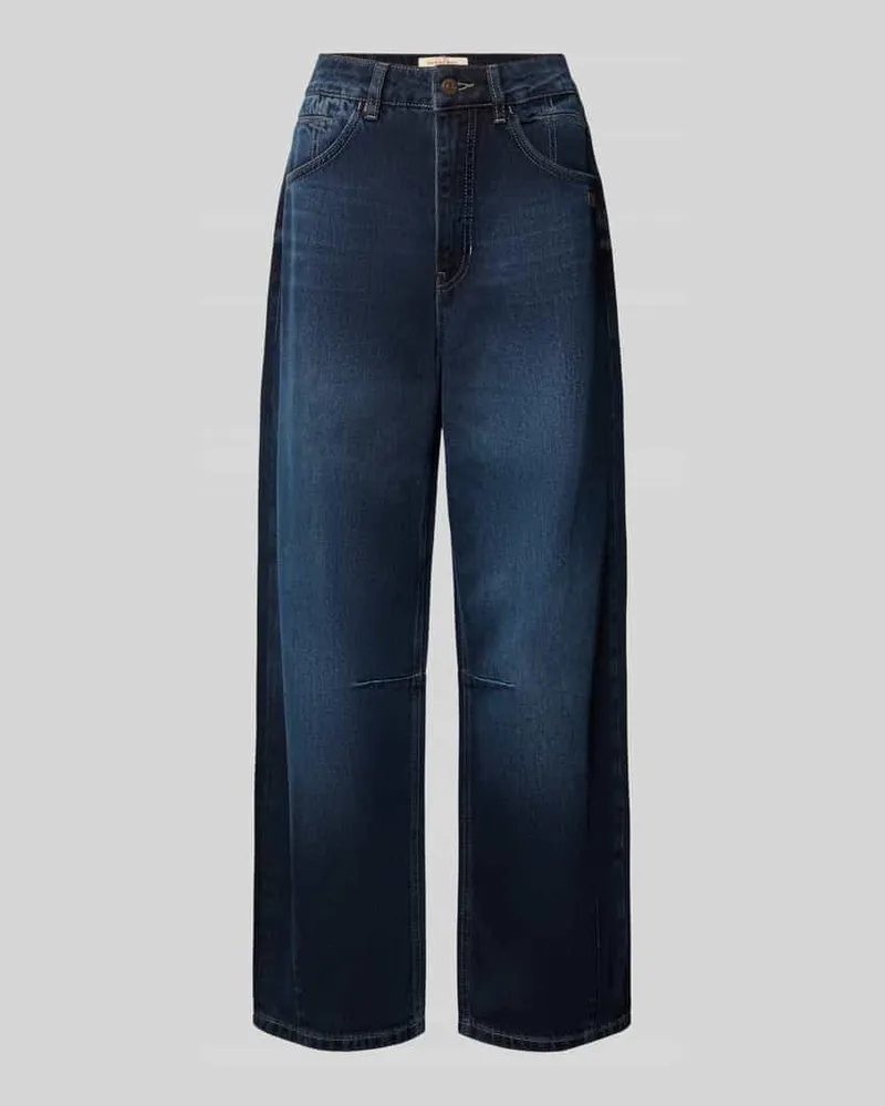 Gang Wide Fit Jeans im 5-Pocket-Design Dunkelblau