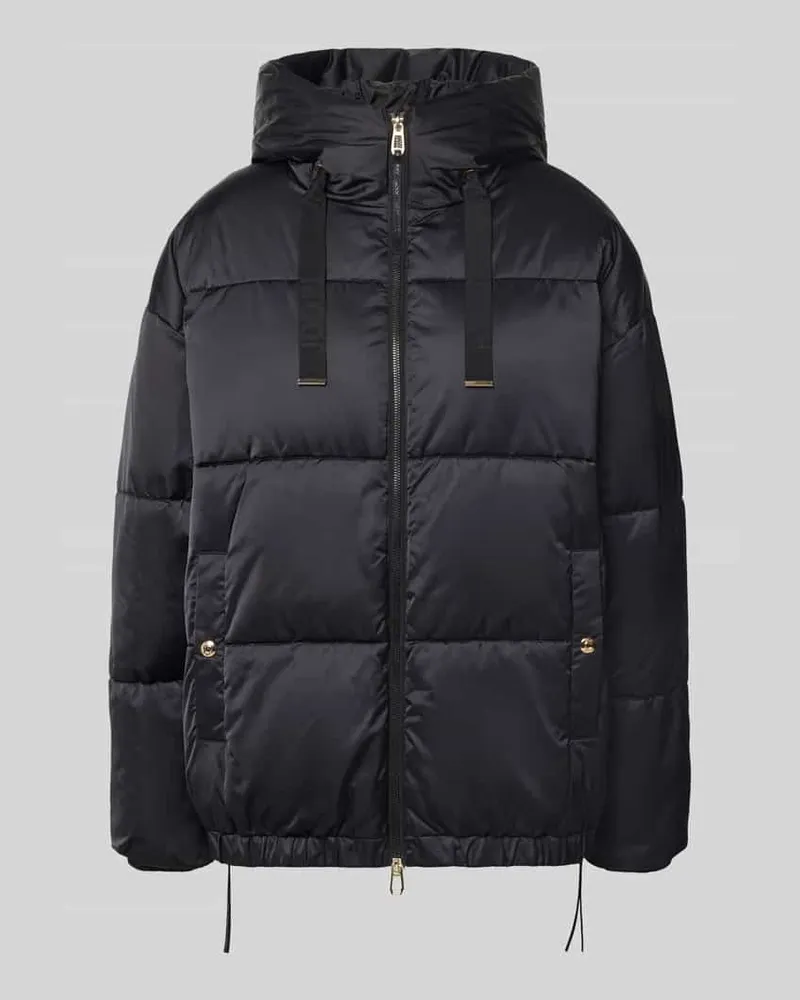 JOOP! Loose Fit Steppmantel mit Zweiwege-Reißverschluss Black
