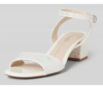 Sandalette mit Blockabsatz Modell 'LUCY SHINE