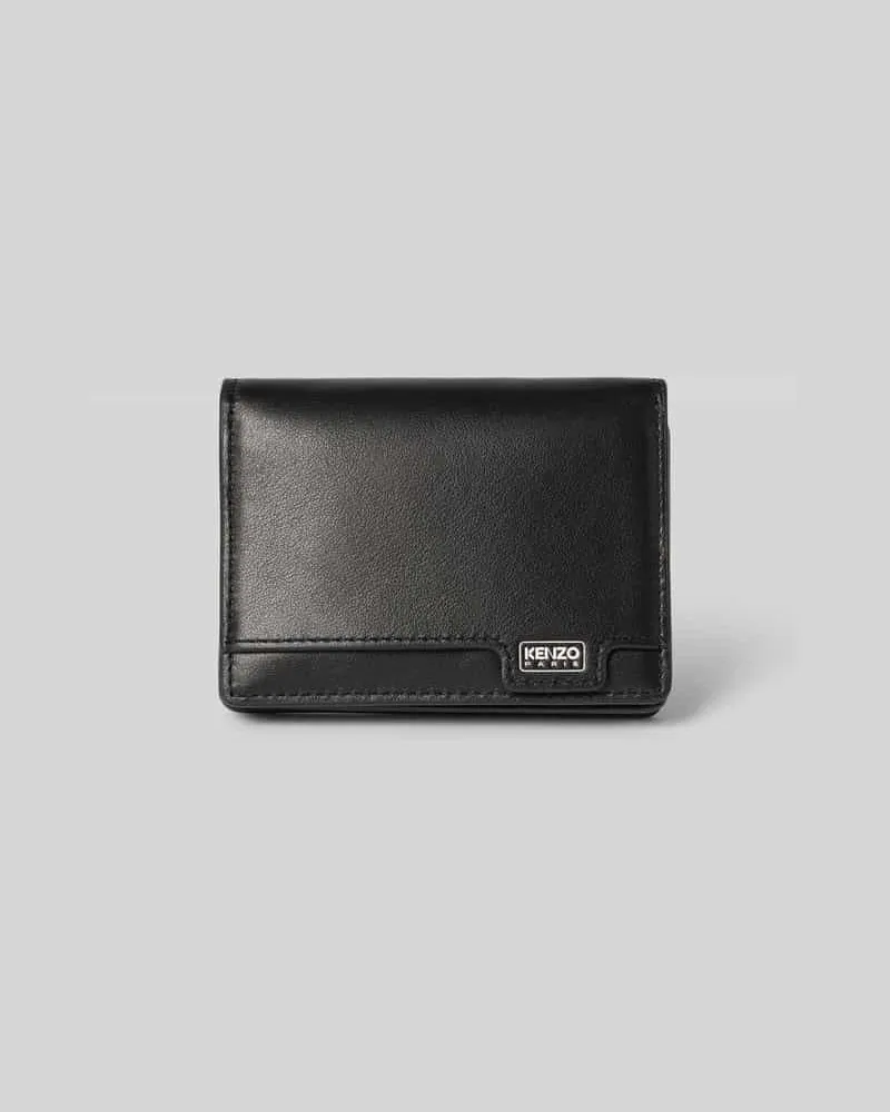 Kenzo Portemonnaie mit Label-Detail Black